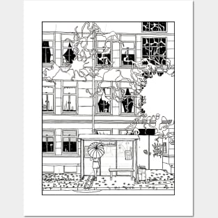 COLORING FOR ADULTS: Hovedstad/Capital (A4) Posters and Art